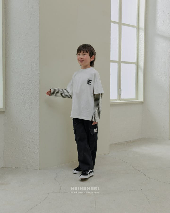 Hikiki - Korean Children Fashion - #childofig - Big Bble Double Tee - 11