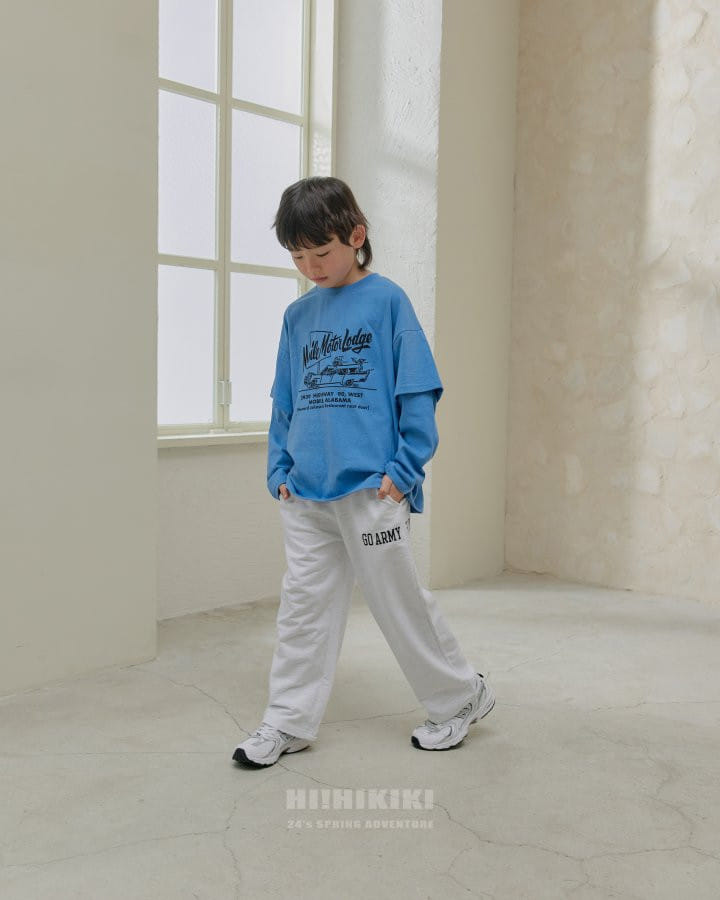 Hikiki - Korean Children Fashion - #childofig - Motor Double Tee - 10