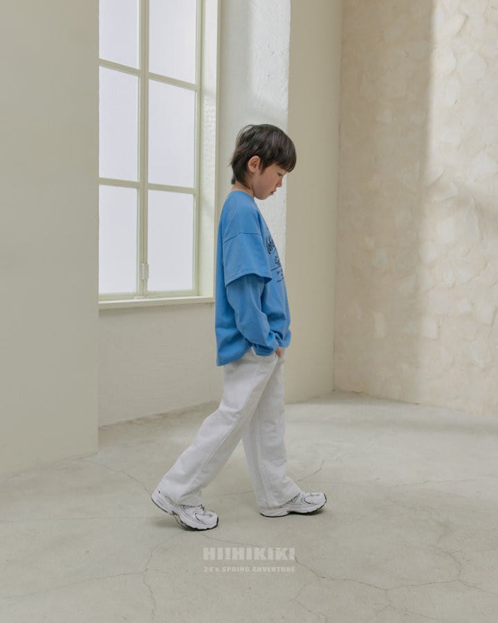 Hikiki - Korean Children Fashion - #childofig - Motor Double Tee - 9
