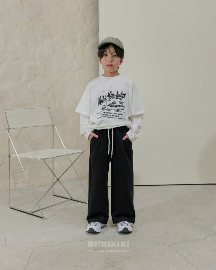 Hikiki - Korean Children Fashion - #childrensboutique - Motor Double Tee - 11