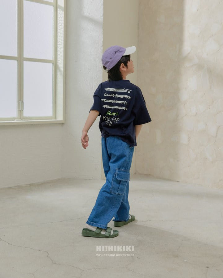Hikiki - Korean Children Fashion - #childrensboutique - Wide Cargo Pants - 4