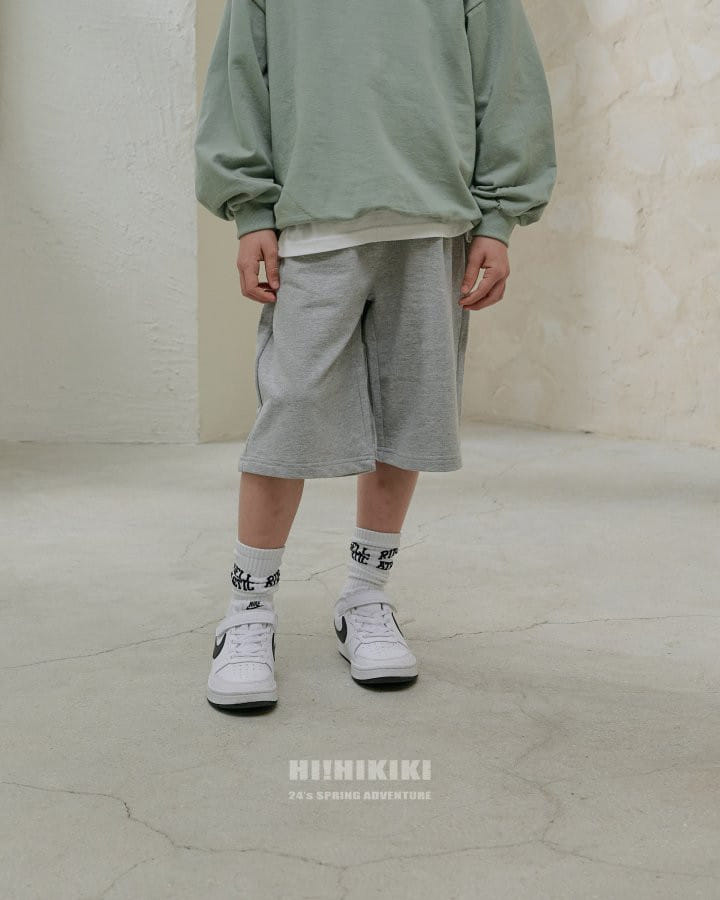 Hikiki - Korean Children Fashion - #discoveringself - Wrinkle Capri Shorts - 6