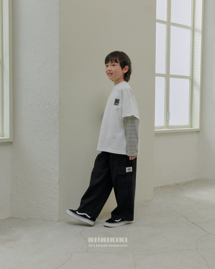 Hikiki - Korean Children Fashion - #fashionkids - Big Bble Double Tee - 2