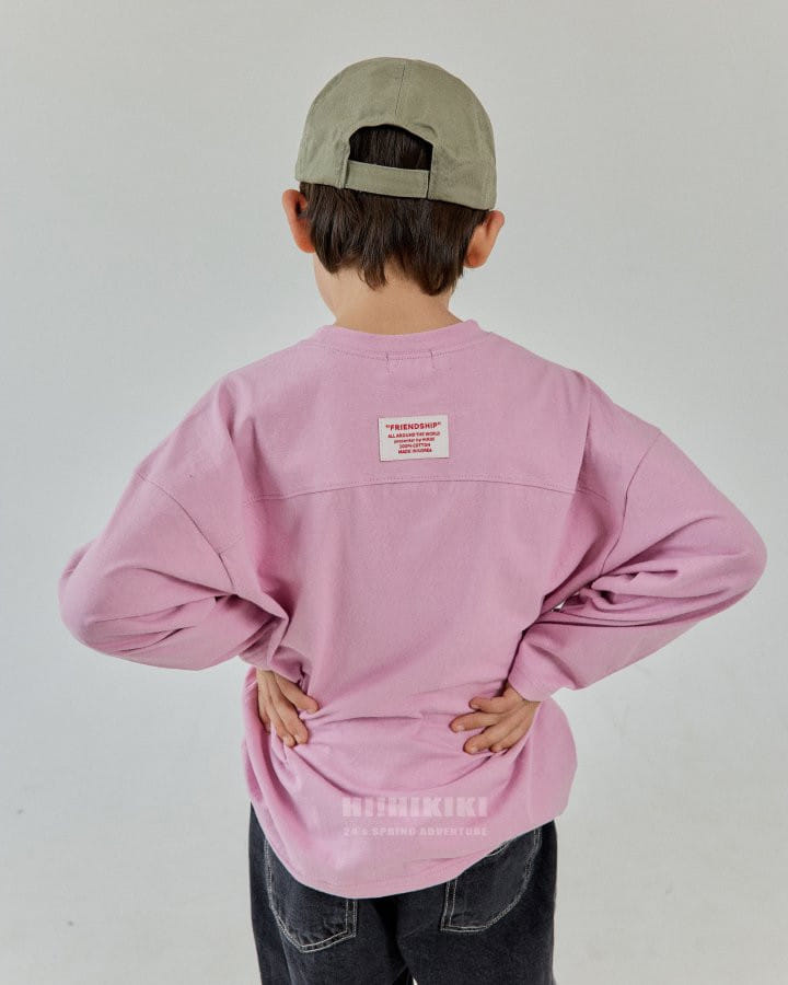Hikiki - Korean Children Fashion - #fashionkids - Label Tee - 10