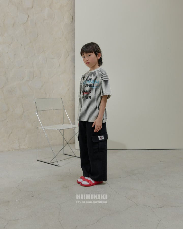Hikiki - Korean Children Fashion - #kidsshorts - Wide Cargo Pants - 7