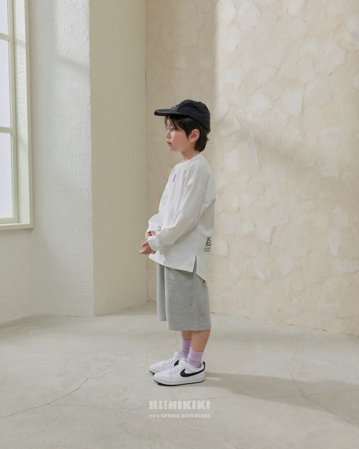 Hikiki - Korean Children Fashion - #fashionkids - Smile Unbalance Tee - 4