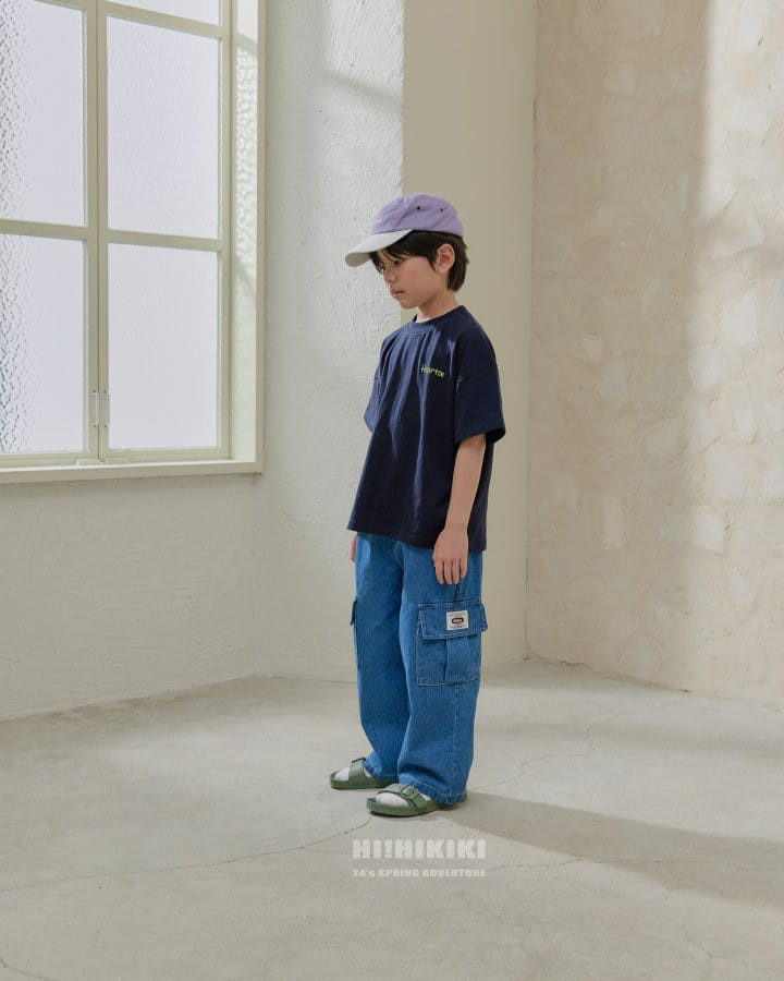 Hikiki - Korean Children Fashion - #kidsshorts - Heart Shortsleeve Tee - 5