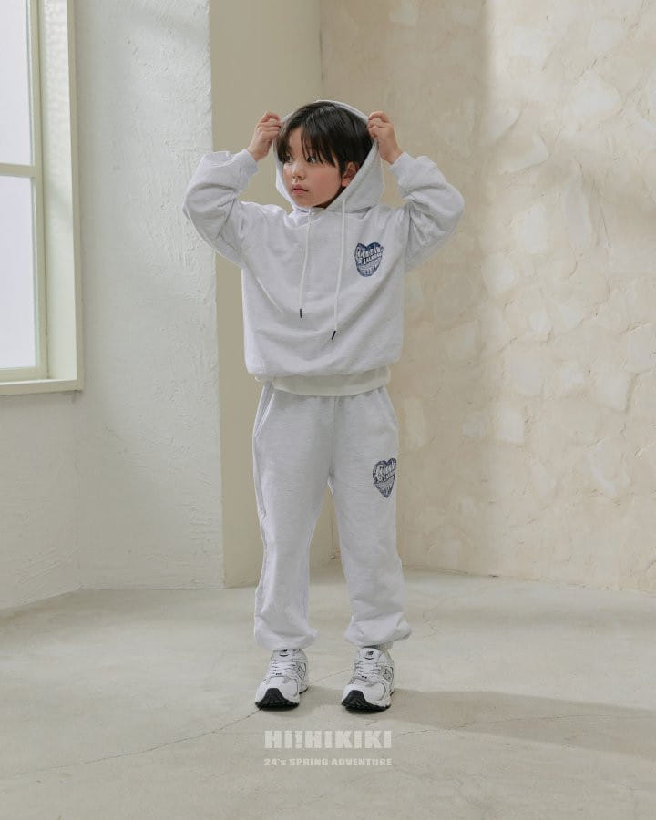 Hikiki - Korean Children Fashion - #fashionkids - Heart Jogger Pants - 4