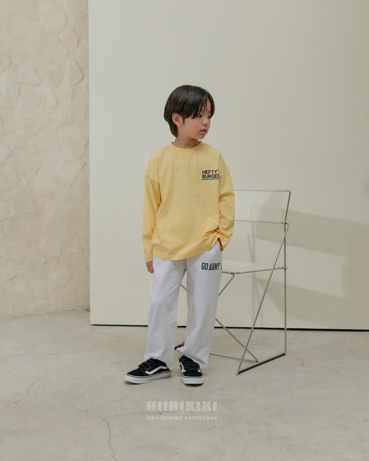 Hikiki - Korean Children Fashion - #kidsstore - Burger Tee - 3