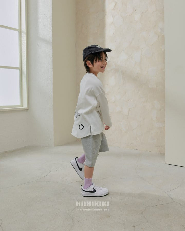 Hikiki - Korean Children Fashion - #littlefashionista - Smile Unbalance Tee - 8