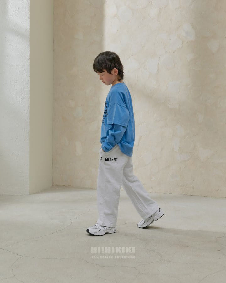 Hikiki - Korean Children Fashion - #littlefashionista - Motor Double Tee - 5