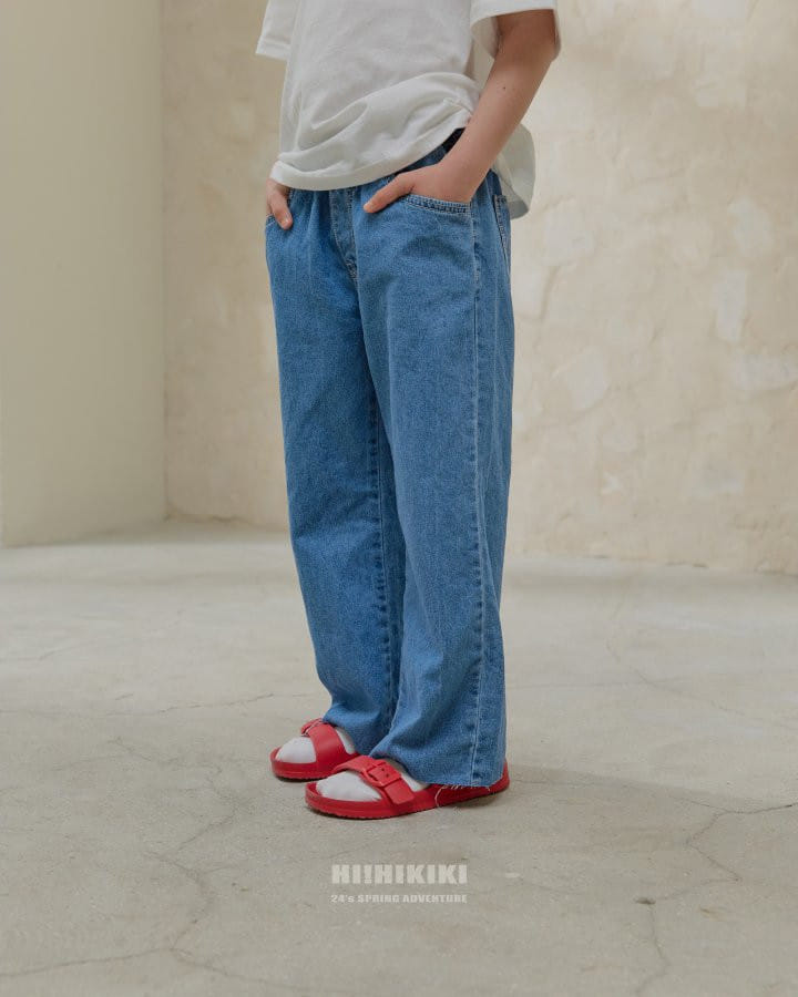 Hikiki - Korean Children Fashion - #magicofchildhood - Cutting Denim Pants