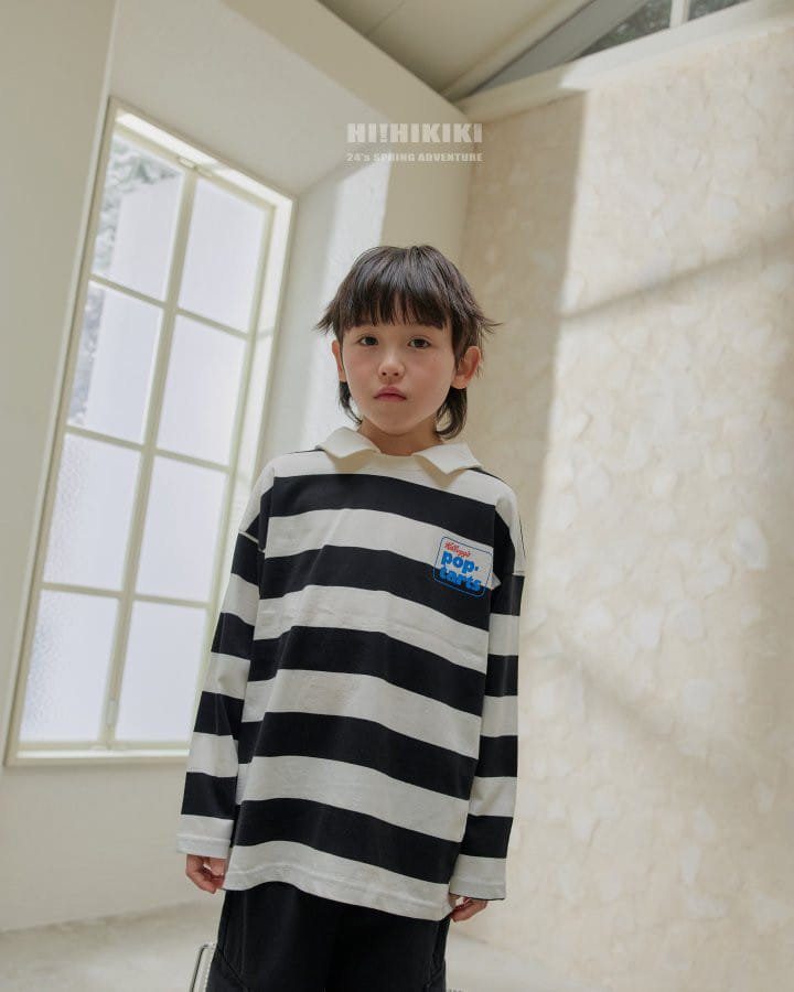 Hikiki - Korean Children Fashion - #minifashionista - Callog Collar Tee