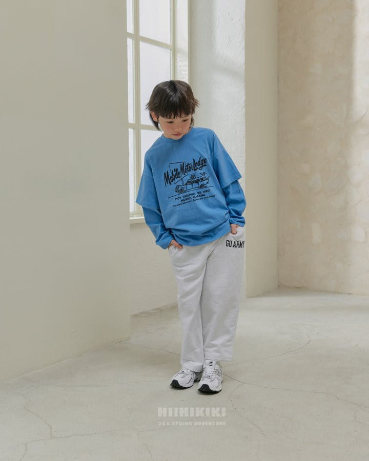 Hikiki - Korean Children Fashion - #minifashionista - Motor Double Tee - 7