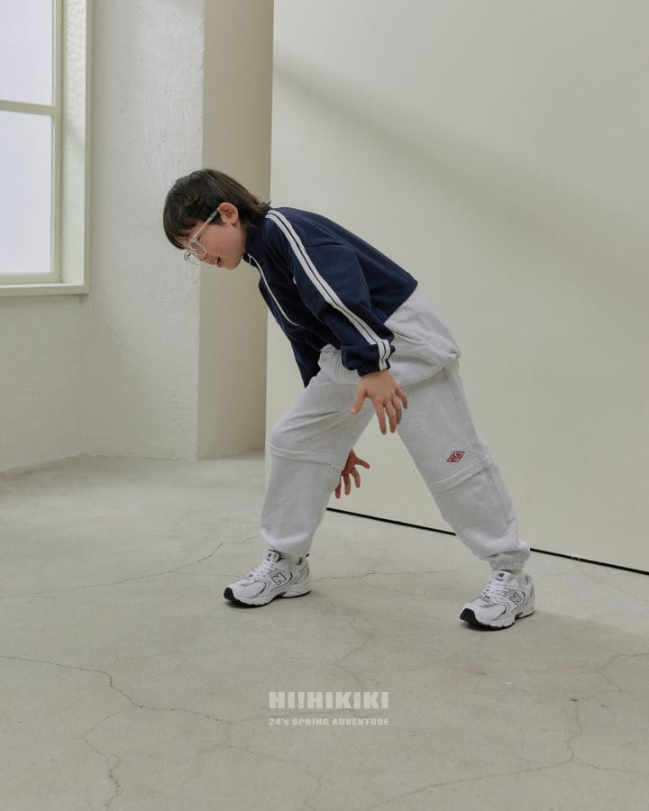 Hikiki - Korean Children Fashion - #minifashionista - Haki Line Jumper - 7