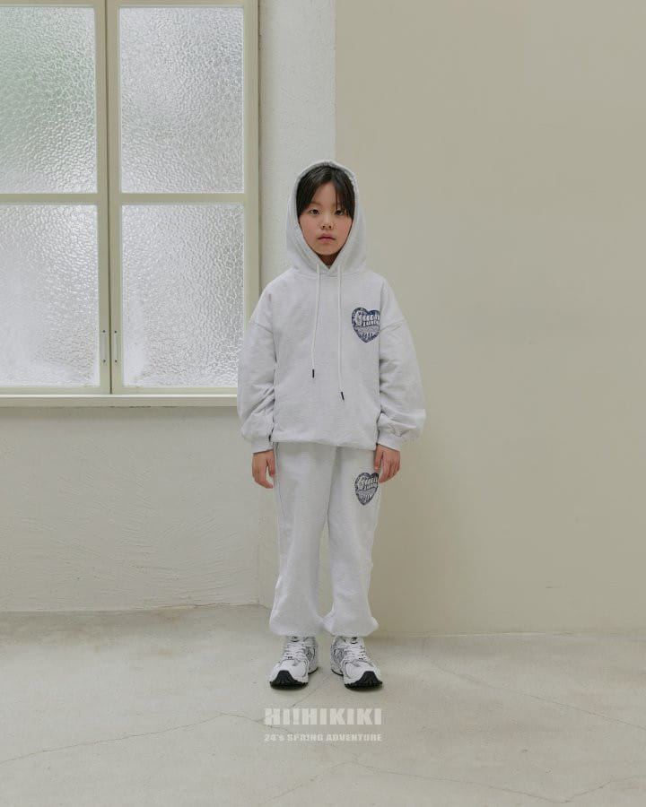 Hikiki - Korean Children Fashion - #prettylittlegirls - Heart Hoody Tee - 10
