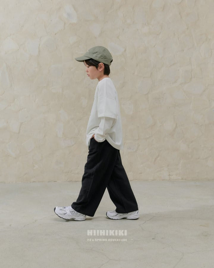 Hikiki - Korean Children Fashion - #stylishchildhood - Wrinkle Wide Pants - 3