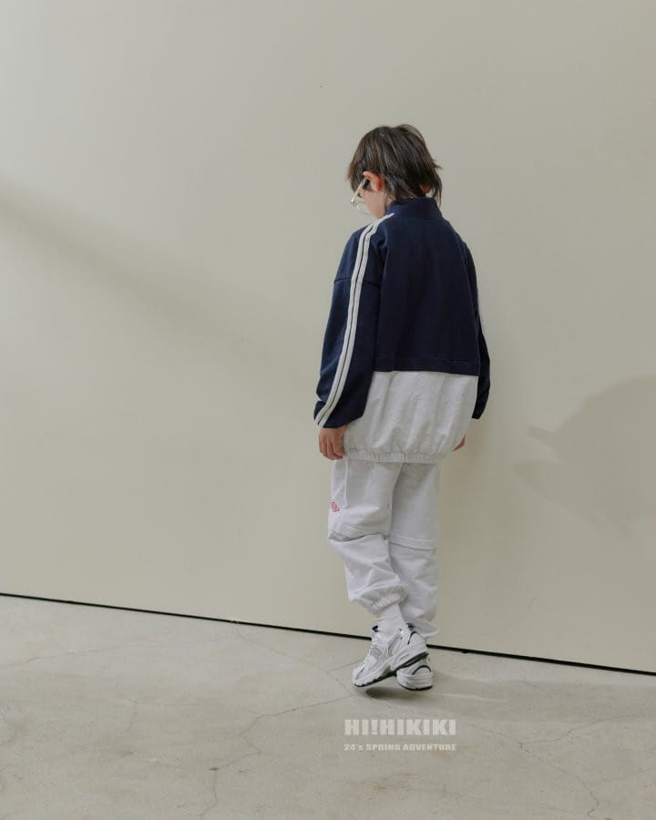 Hikiki - Korean Children Fashion - #stylishchildhood - Haki Line Jumper - 11