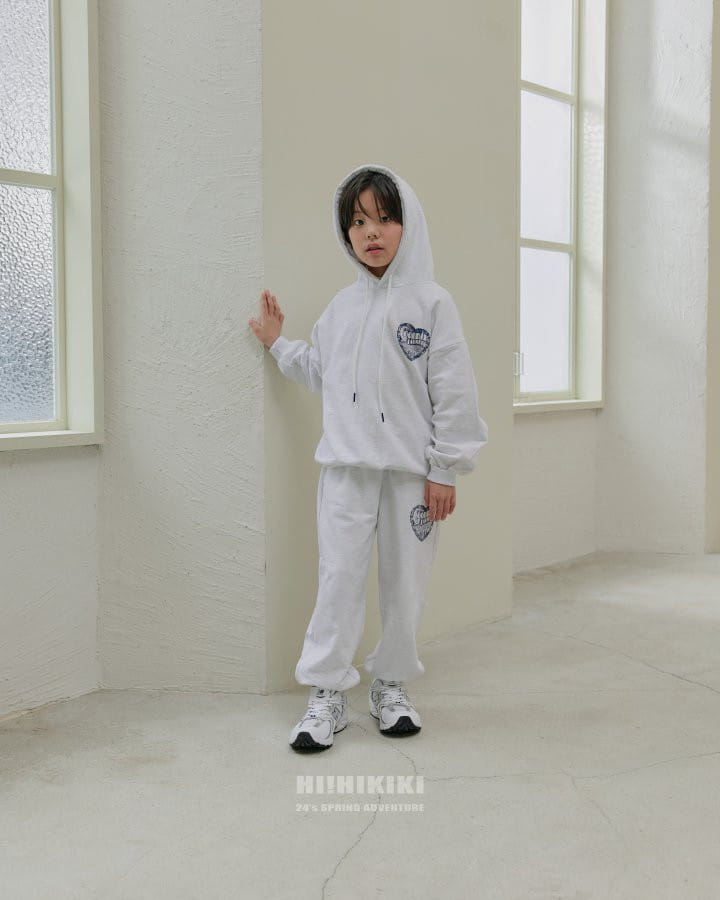 Hikiki - Korean Children Fashion - #todddlerfashion - Heart Hoody Tee - 11