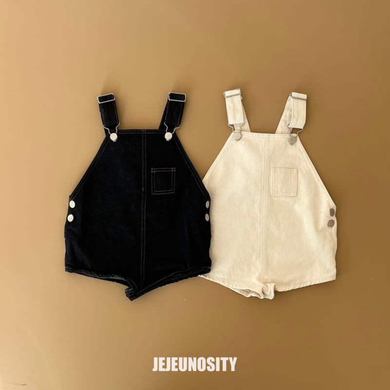 Jejeunosity - Korean Children Fashion - #discoveringself - C Berry Short Overalla - 2