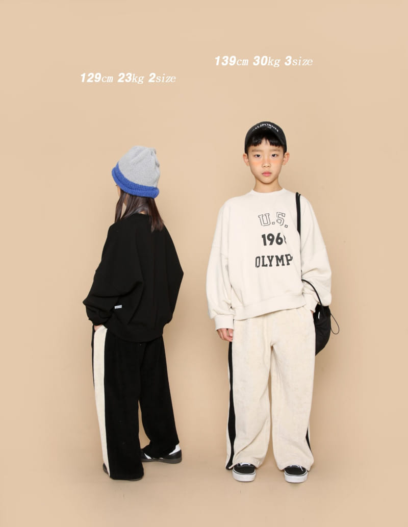 Jenny Basic - Korean Children Fashion - #magicofchildhood - All Day Terry Pants - 6