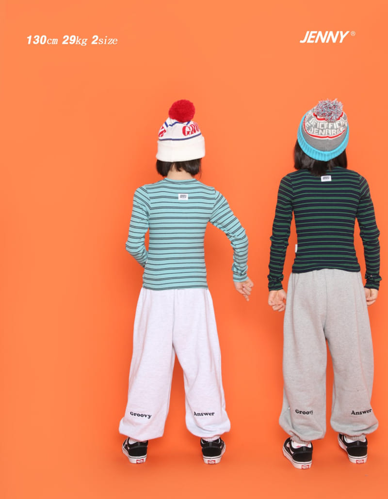 Jenny Basic - Korean Children Fashion - #stylishchildhood - Groovy Loose Fit Jogger - 9