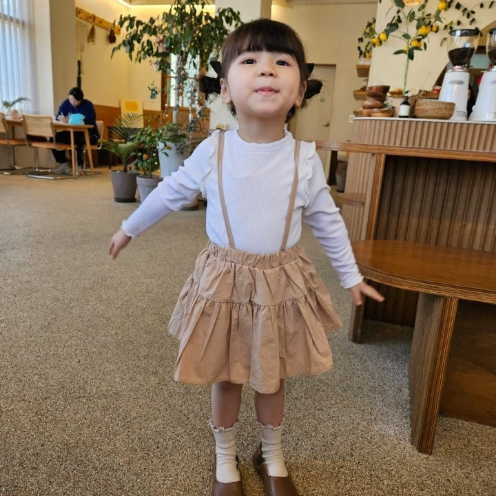 Kalla - Korean Children Fashion - #childrensboutique - Latte Tee - 2