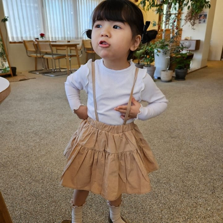 Kalla - Korean Children Fashion - #fashionkids - Latte Tee - 5