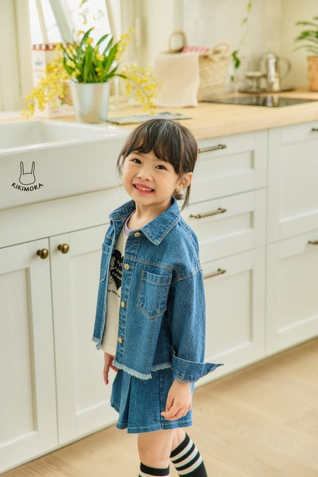 Kikimora - Korean Children Fashion - #Kfashion4kids - Denim Jacket - 8