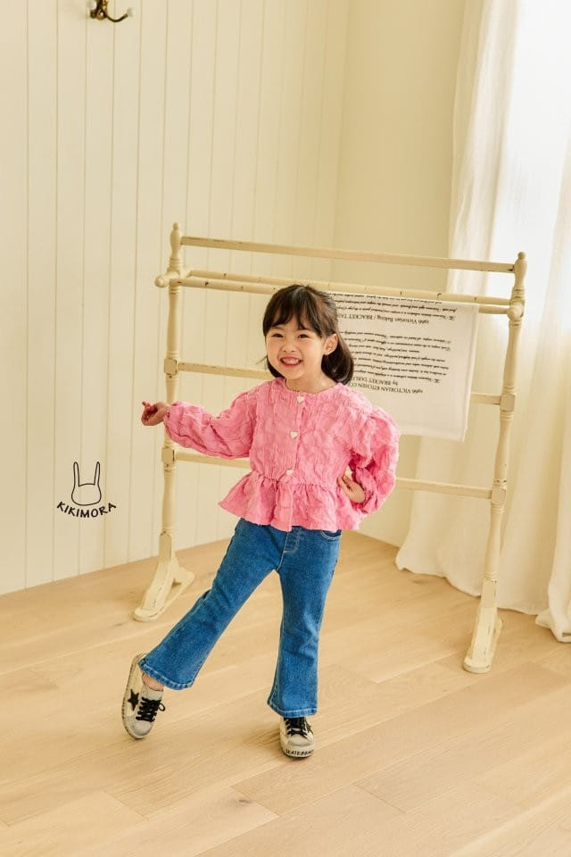 Kikimora - Korean Children Fashion - #Kfashion4kids - Denim Boots Cut - 3