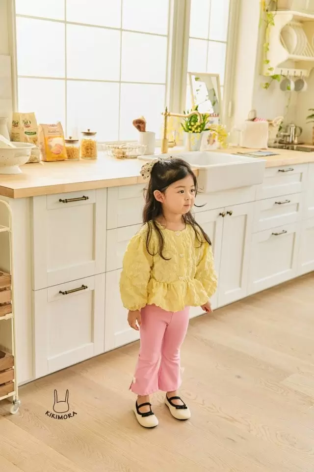 Kikimora - Korean Children Fashion - #childofig - Edge Ribbon Jogger Pants - 9