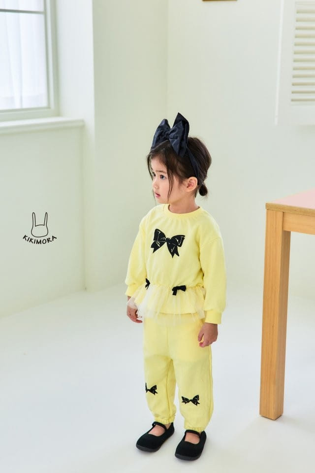 Kikimora - Korean Children Fashion - #childofig - Ribbon Sha Sweatshirt - 9