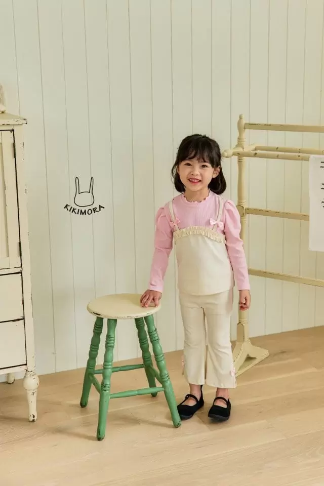 Kikimora - Korean Children Fashion - #childofig - Ribbon Bustier - 8