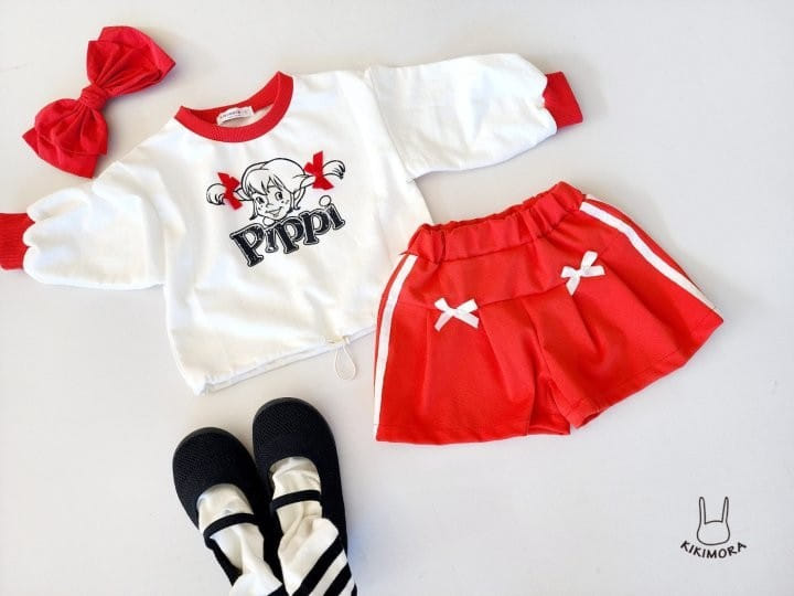 Kikimora - Korean Children Fashion - #childofig - Tape Ribbon Shorts - 12