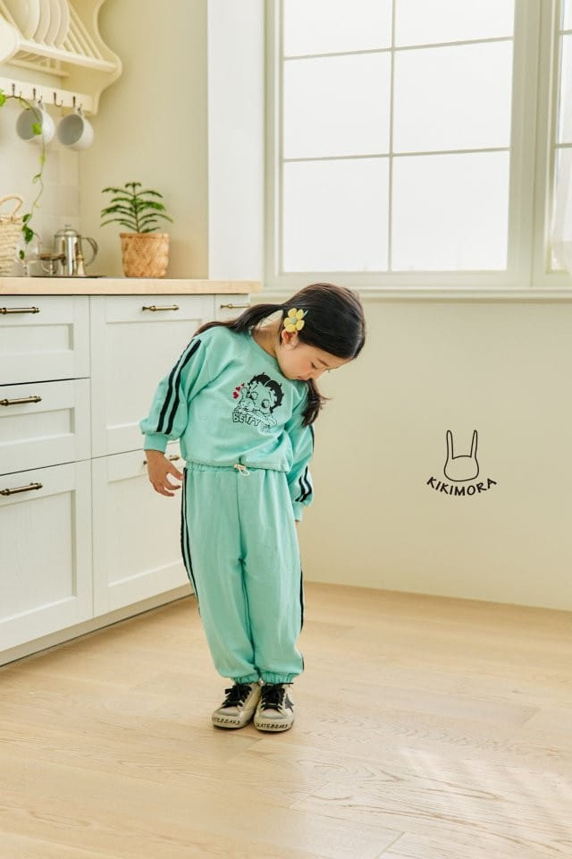 Kikimora - Korean Children Fashion - #childrensboutique - Bettie Top Bottom Set - 2