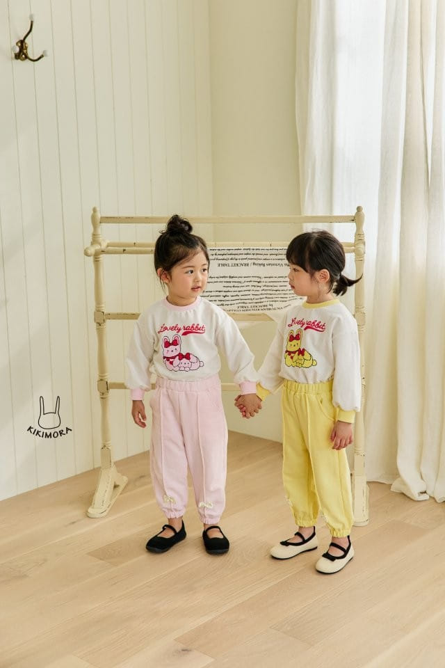 Kikimora - Korean Children Fashion - #childrensboutique - Lovely Rabbit Tee - 8
