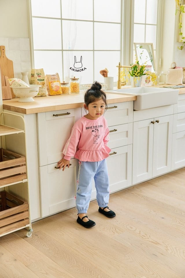 Kikimora - Korean Children Fashion - #designkidswear - Dog Shirring Tee - 8