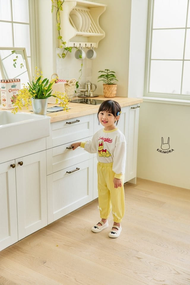 Kikimora - Korean Children Fashion - #designkidswear - Fresh Ribbon Jogger Pants - 7