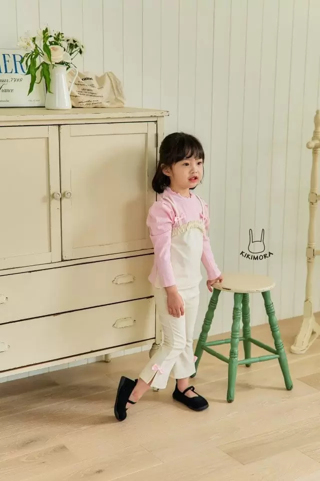 Kikimora - Korean Children Fashion - #discoveringself - Edge Ribbon Jogger Pants - 12