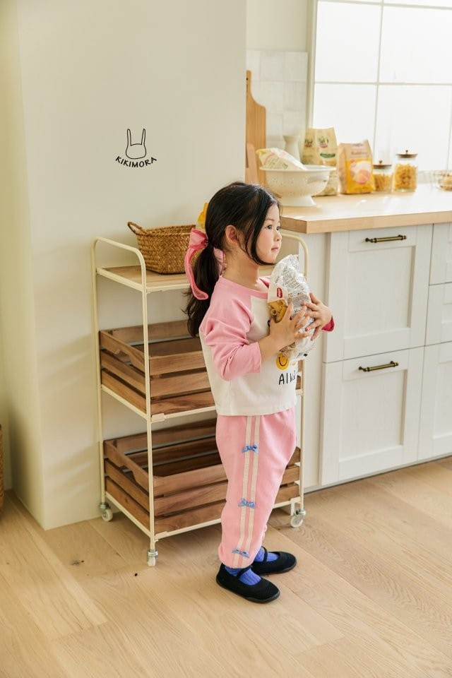 Kikimora - Korean Children Fashion - #fashionkids - Smile Raglan Tee - 8