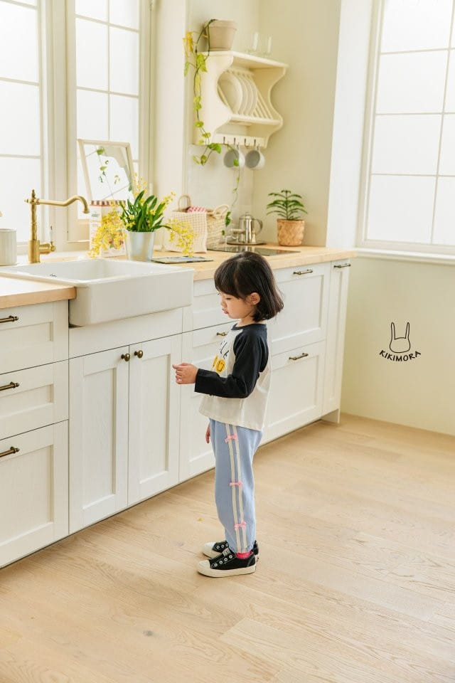 Kikimora - Korean Children Fashion - #fashionkids - Ribbon Jogger Pants - 8
