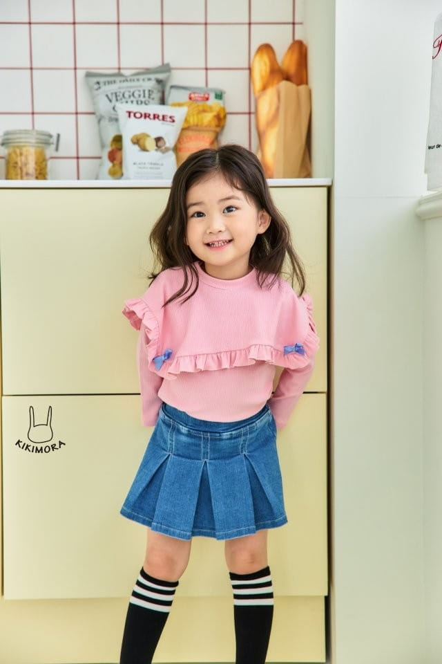 Kikimora - Korean Children Fashion - #fashionkids - Denim Skirt - 2