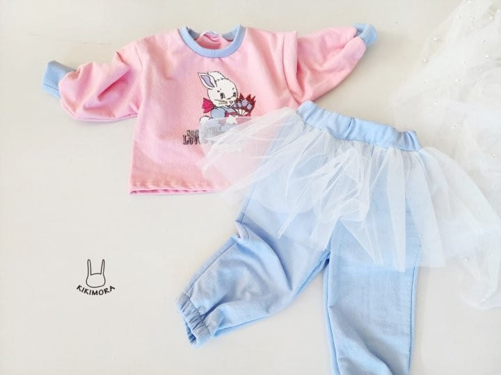Kikimora - Korean Children Fashion - #kidsshorts - Signature Rabbit Tee - 10