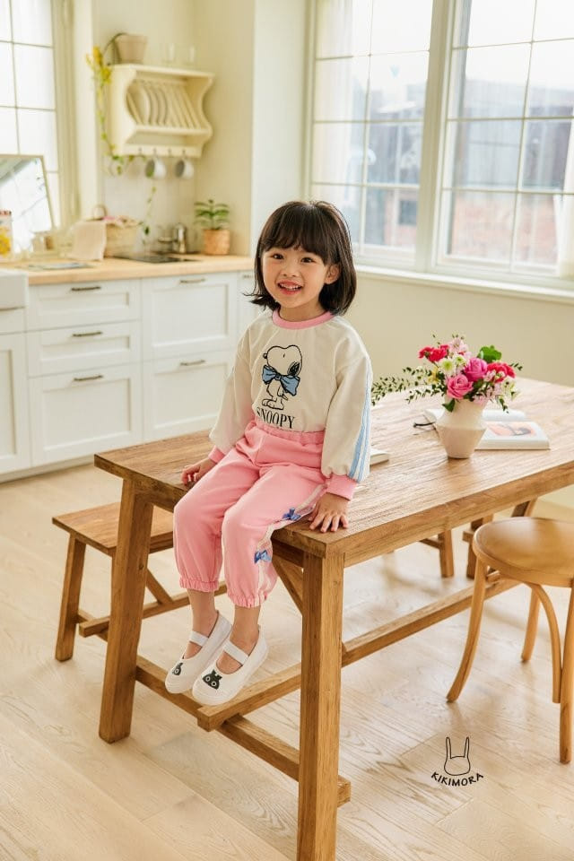 Kikimora - Korean Children Fashion - #kidsshorts - Snoopy Tee - 8