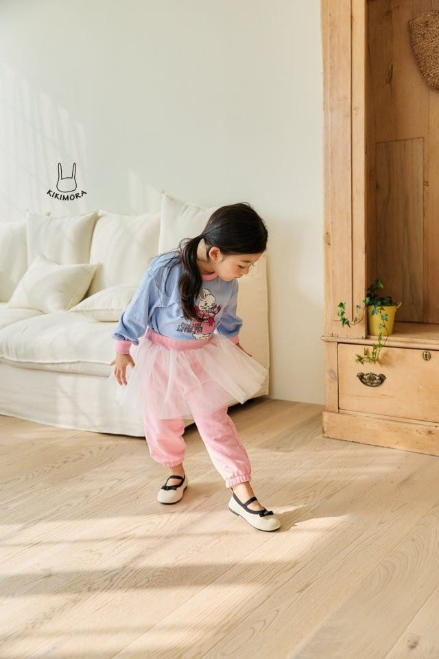 Kikimora - Korean Children Fashion - #kidsshorts - Tu Tu Sha Jogger Pants - 2