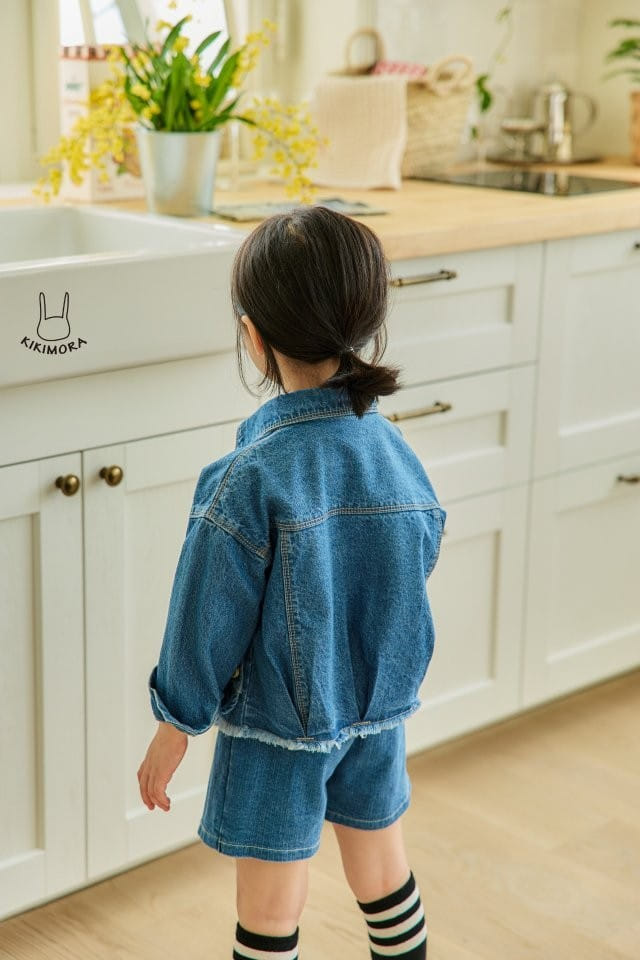Kikimora - Korean Children Fashion - #kidsstore - Denim Jacket - 6