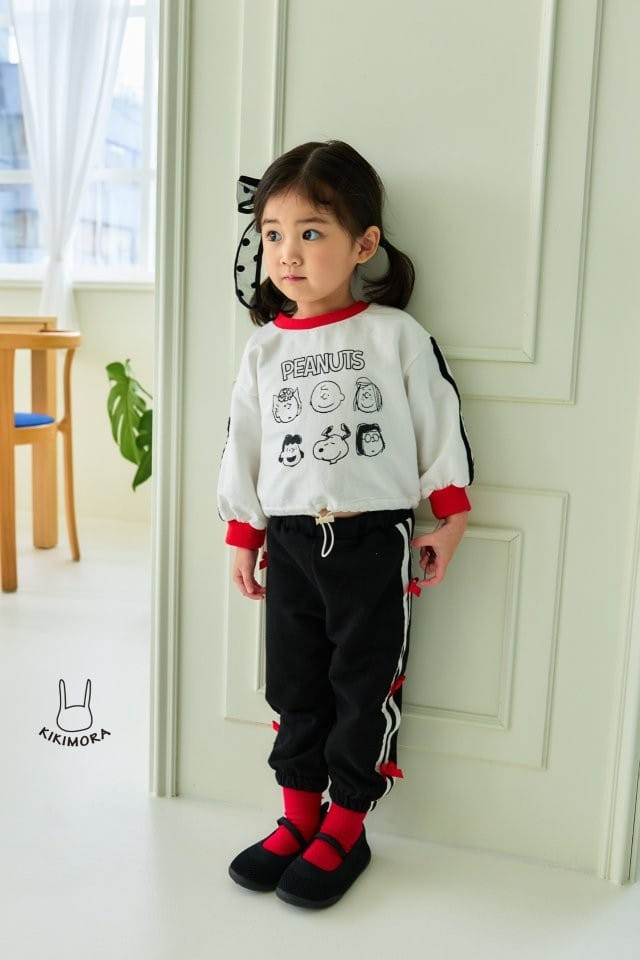 Kikimora - Korean Children Fashion - #kidzfashiontrend - Ribbon Jogger Pants - 11