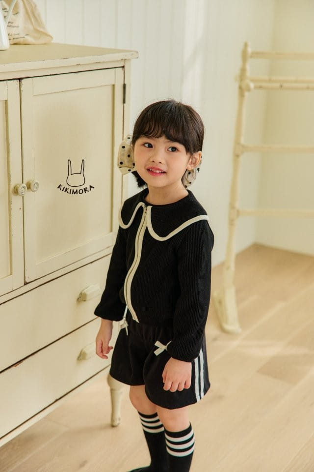 Kikimora - Korean Children Fashion - #kidzfashiontrend - Rib Zip Up - 8