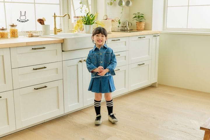 Kikimora - Korean Children Fashion - #kidzfashiontrend - Denim Jacket - 7
