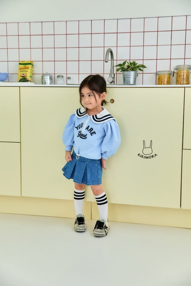 Kikimora - Korean Children Fashion - #littlefashionista - Denim Skirt - 7